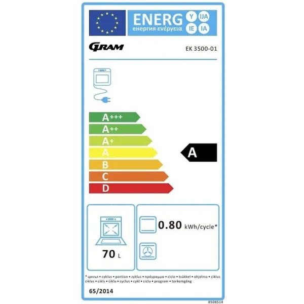 Alternative view of Gram EK 3500-01 Liesi