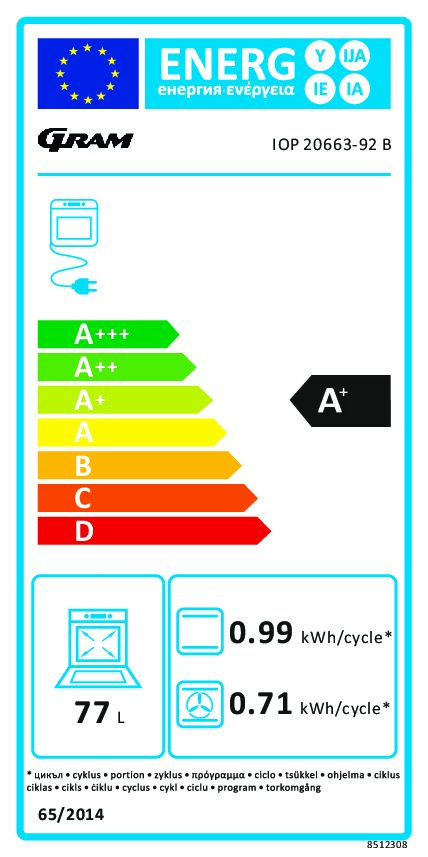 Alternative view of Gram IOP 20663-92 B Uuni