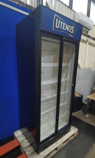 Pullokaappi Helkama C 8, kuvattu sivulta