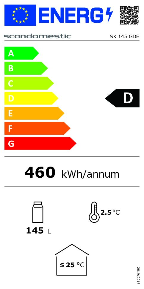 Alternative view of Scandomestic SK 145 GDE Jääkaappi
