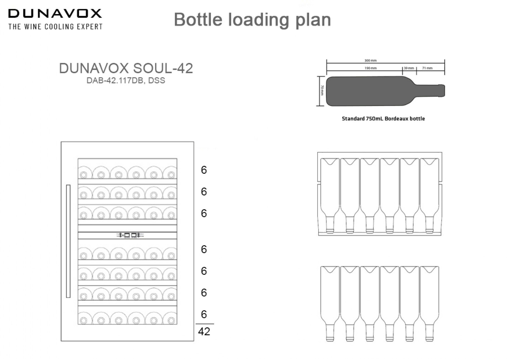 Dunavox DAB42.117DB Viinikaappi - Image 3