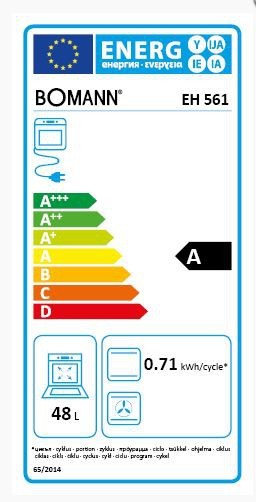 Alternative view of Bomann EH561 Sähköliesi