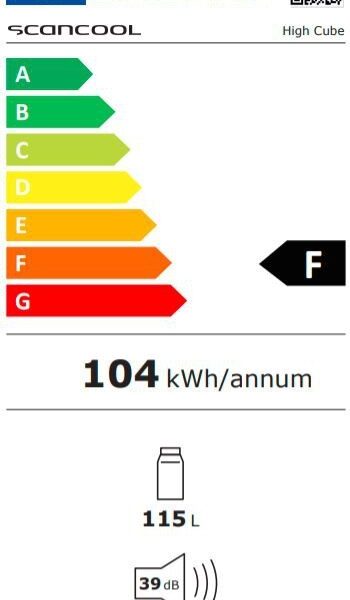 Scandomestic HIGHCUBE Jääkaappi – kuva 2