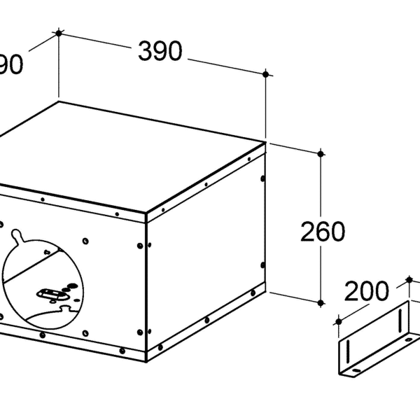 Faber 112.0327.007 liesituulettimen lisävaruste – kuva 1