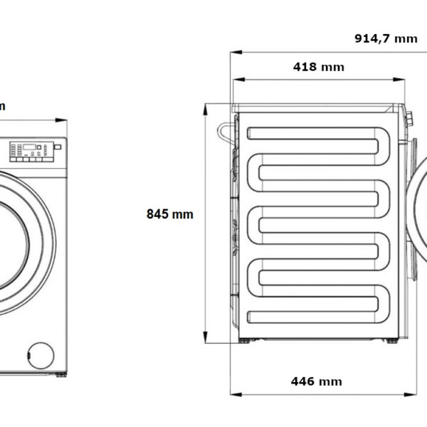 Beko BM1WFSU36233WB Pyykinpesukone – kuva 5