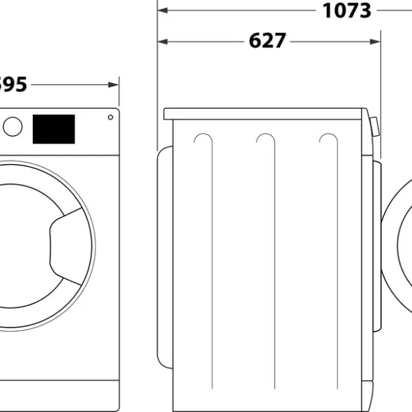 Whirlpool FFB9479BVEE Pyykinpesukone – kuva 1