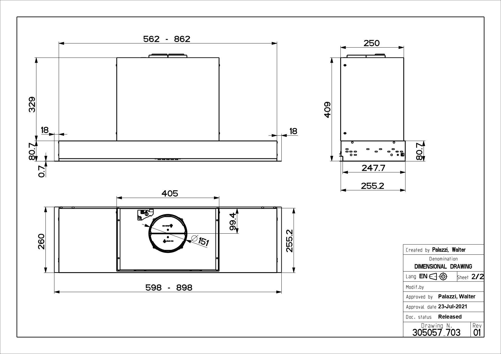 Faber 305.0655.735 Liesituuletin – kuva 1