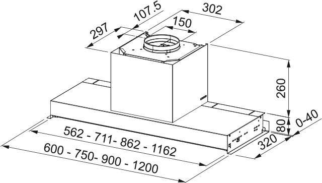 Faber 305.0704.149 Liesituuletin – kuva 2