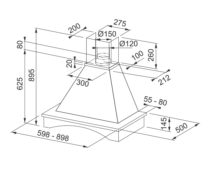Faber 321.0693.747 Liesituuletin – kuva 2