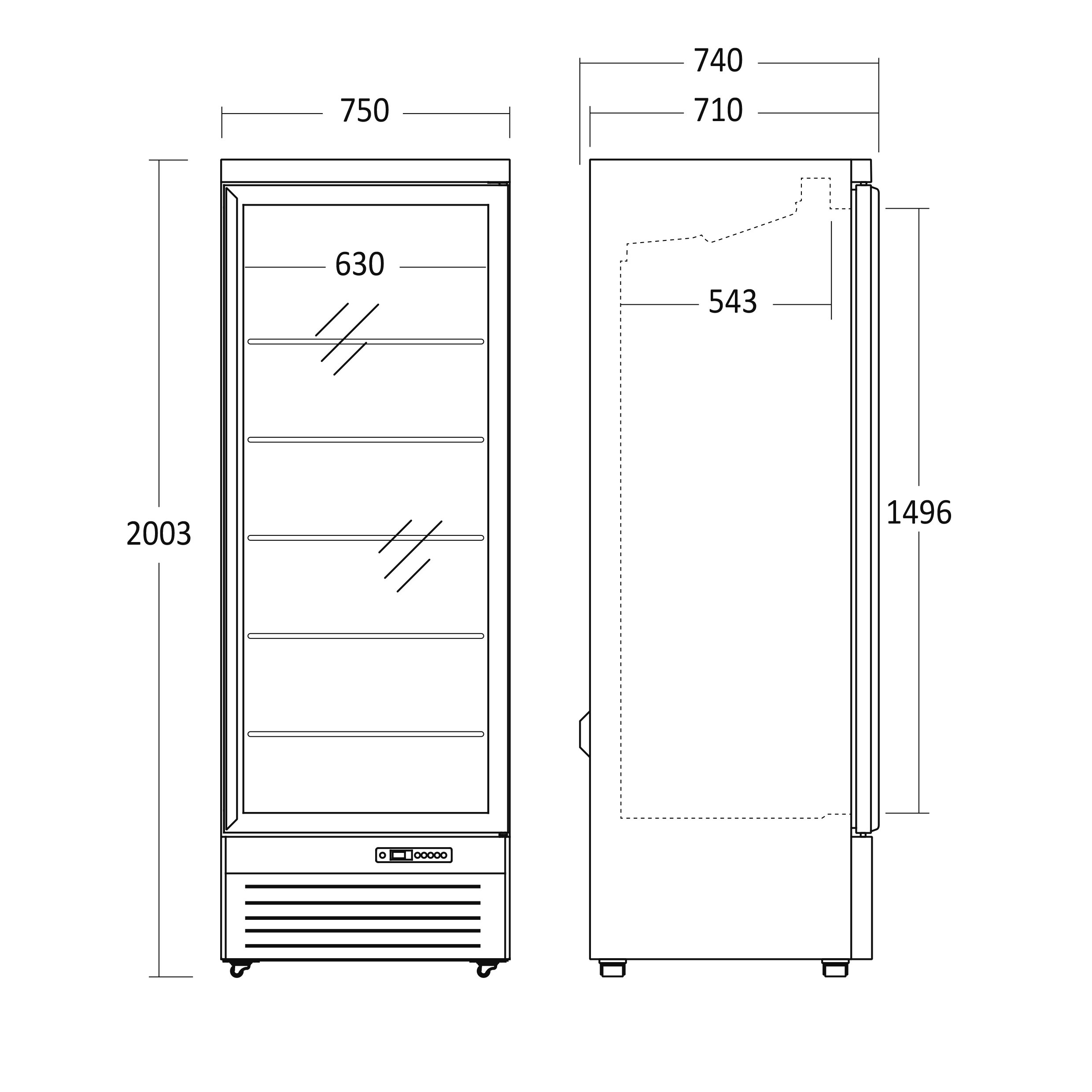 Scandomestic DF560BC Pakastekaappi - Image 4