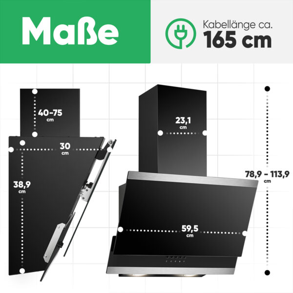 Bomann DU7610G Liesituuletin – kuva 2