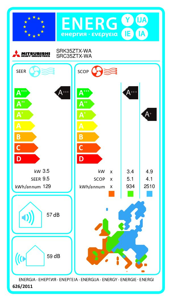 Mitsubishi Heavy Kazan Artic 35 ilmalämpöpumppu – kuva 2