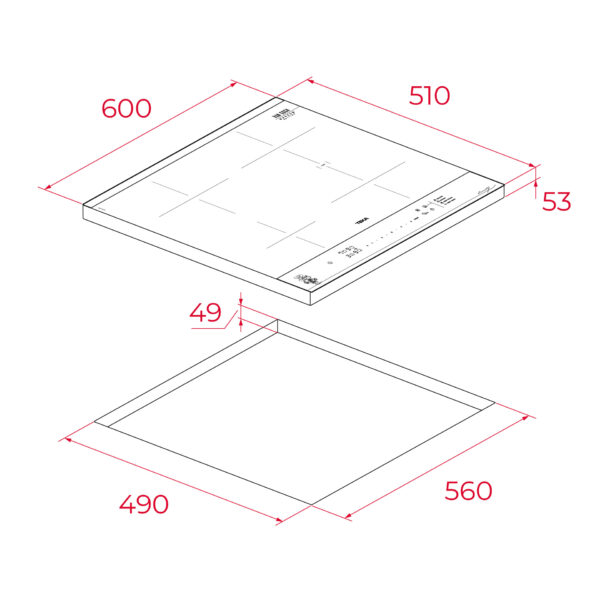 Teka IBF64FSTVG Induktioliesitaso – kuva 4
