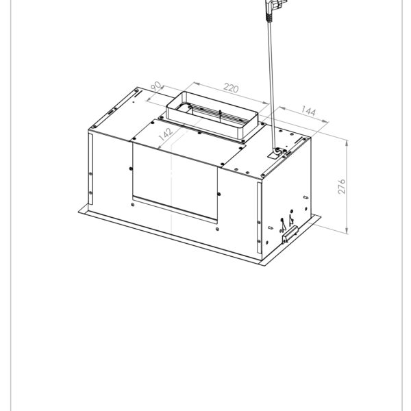 Ciarko Design JOKERUNO55WSL Liesituuletin – kuva 6