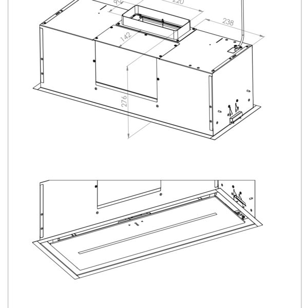 Ciarko Design JOKERUNO74WSL Liesituuletin – kuva 3