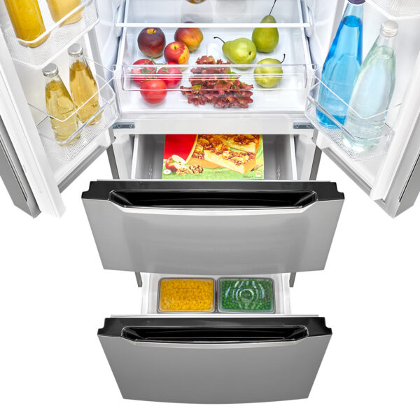 Bomann KG7361IX Side-by-side Jääkaappipakastin – kuva 3