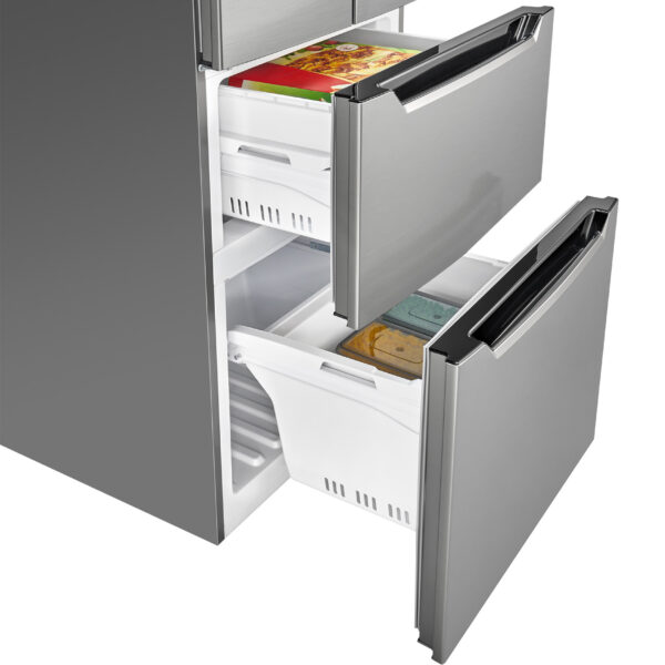 Bomann KG7361IX Side-by-side Jääkaappipakastin – kuva 2