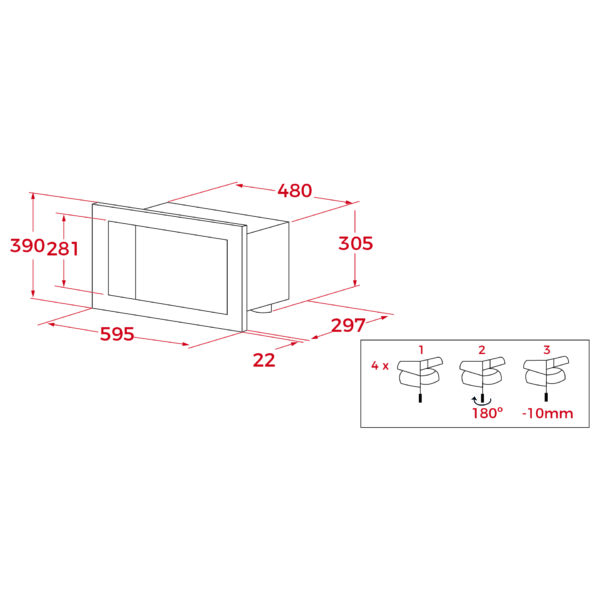 Teka ML8200BIFBK Mikroaaltouuni – kuva 4
