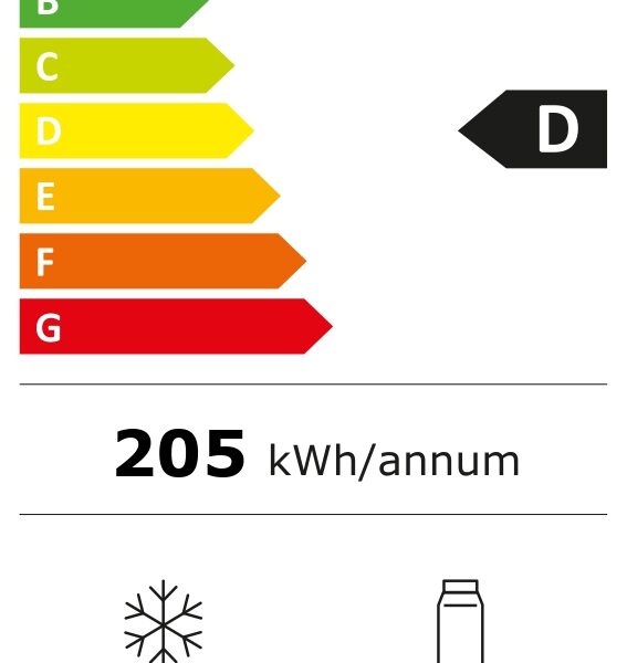 Whirlpool WHK25404XP5E Jääkaappipakastin – kuva 5