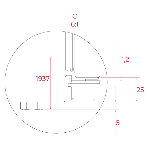 Teka RBF78780FI Integroitava Jääkaappipakastin – kuva 5