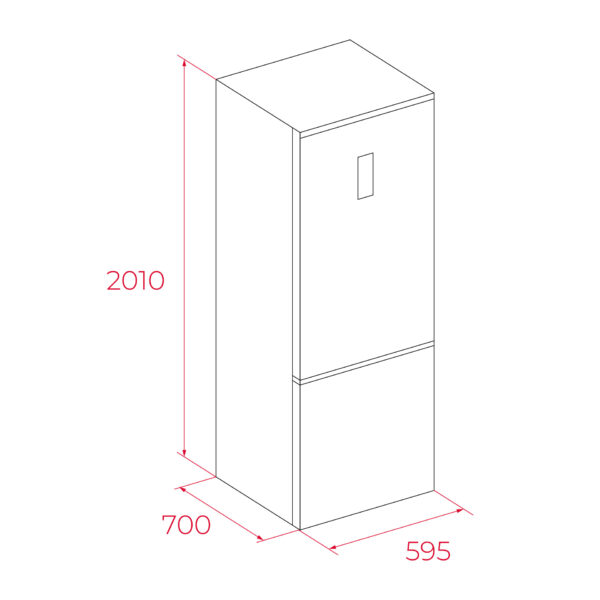 Teka RBF88670VG Jääkaappipakastin – kuva 6