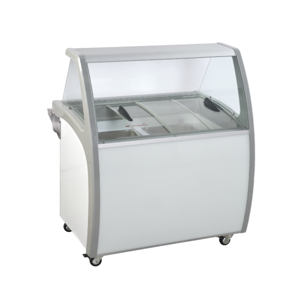 Scandomestic SIC6WB Jäätelöpakastin