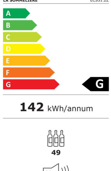 La Sommeliere ECS512Z Viinikaappi – kuva 5