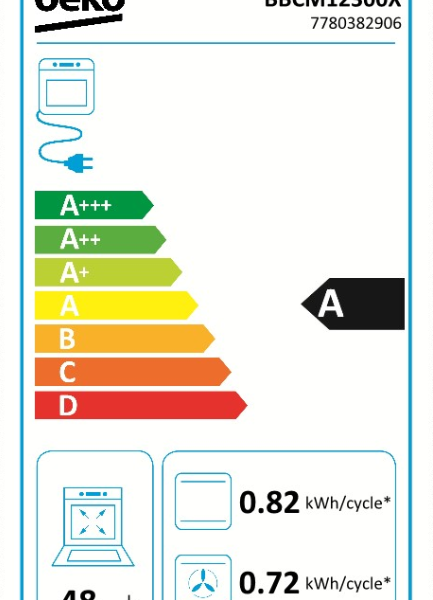 Beko BBCM12300X Uuni – kuva 6