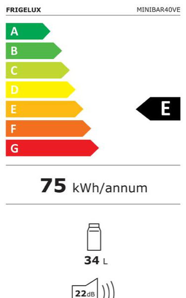 Frigelux MINIBAR40VE Minijääkaappi – kuva 2