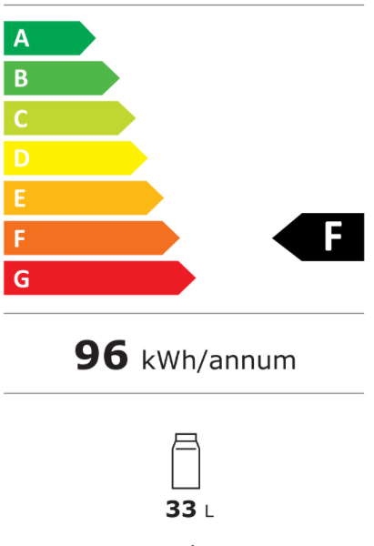 Frigelux MINIBAR40F Jääkaappi – kuva 2