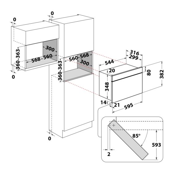 Whirlpool MBNA920B Mikroaaltouuni – kuva 4