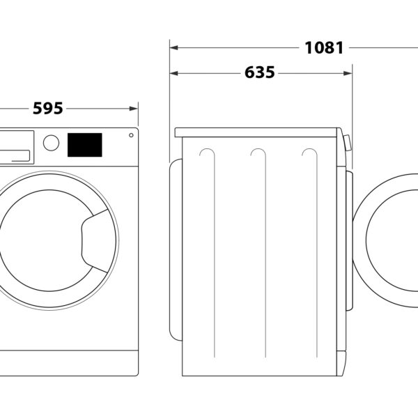 Whirlpool FFD10489BCVEE Pyykinpesukone – kuva 3