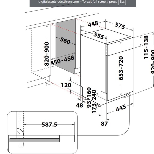 Whirlpool WH6PB10BS7A0 Astianpesukone – kuva 2