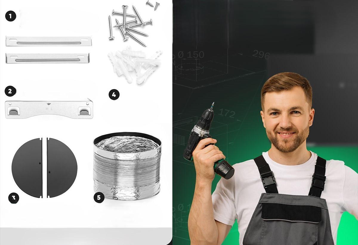 Bomann DU7611G Liesituuletin – kuva 3