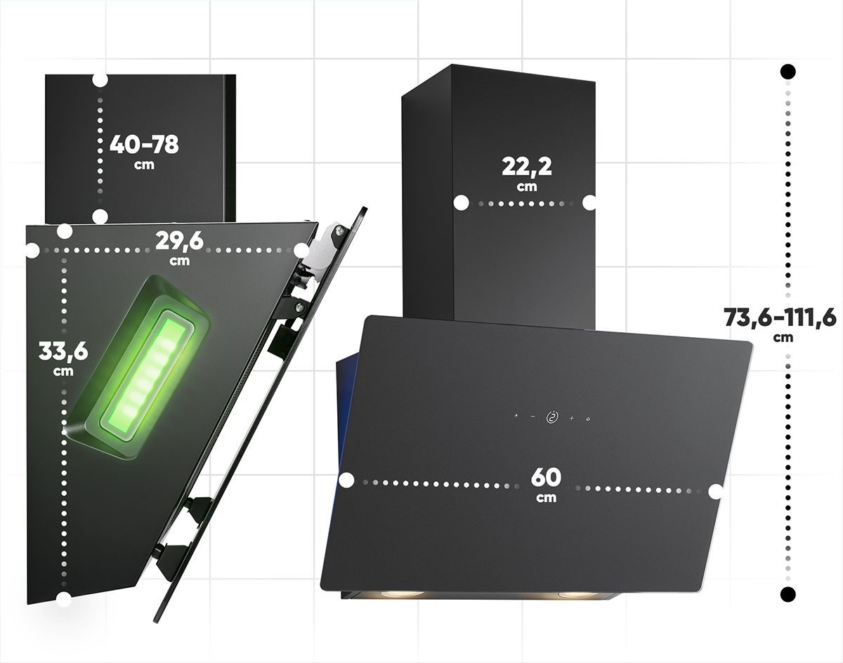 Bomann DU7611G Liesituuletin – kuva 2