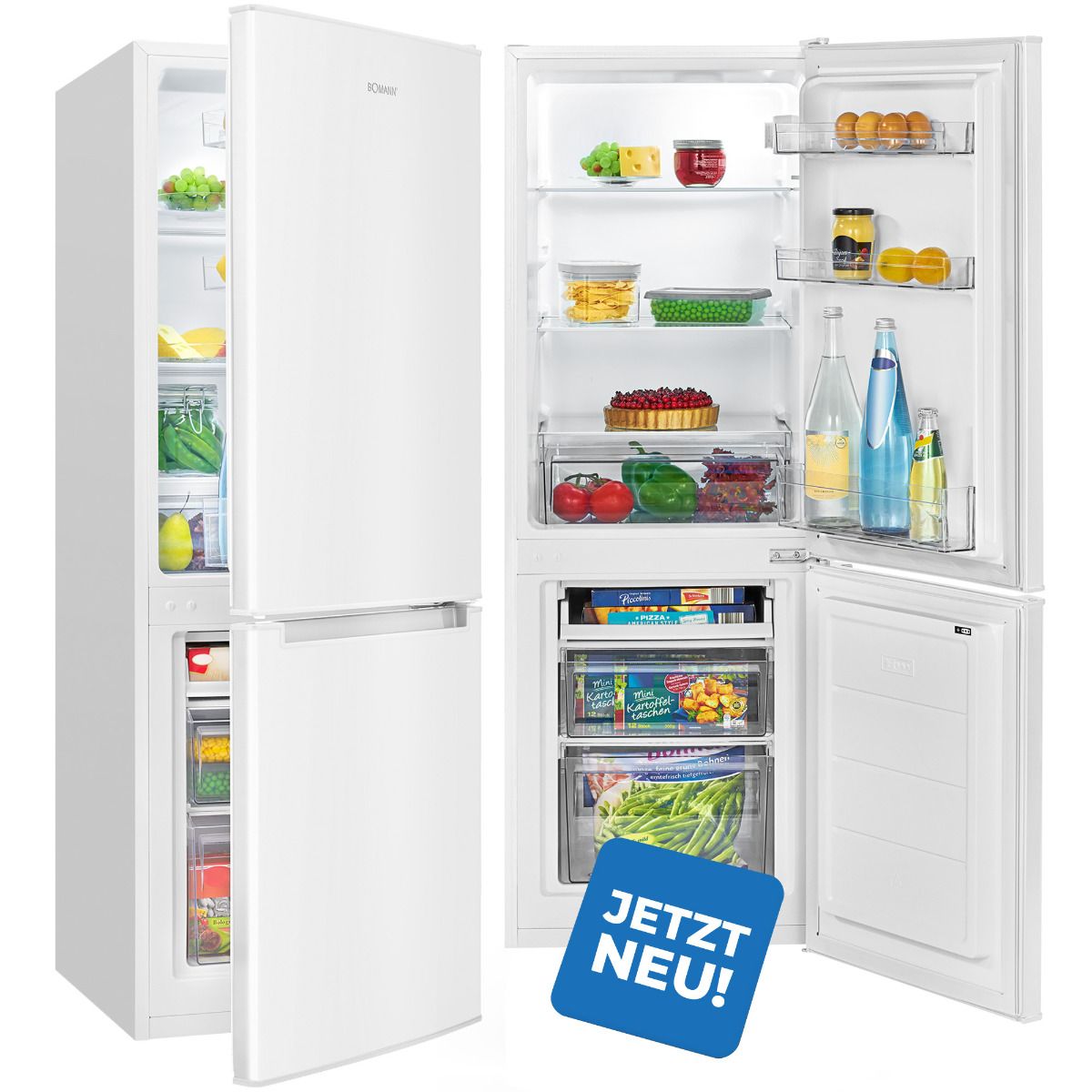 Bomann KG7359W Jääkaappipakastin – kuva 2