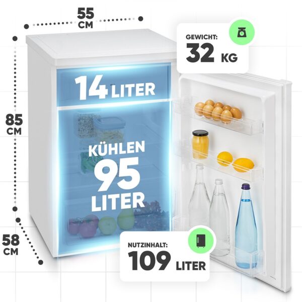 Bomann KS7251W Jääkaappi – kuva 4