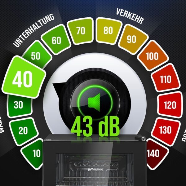 Bomann KSG7287 Minijääkaappi – kuva 2