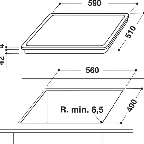 Whirlpool AKT8210LX Keraaminen taso – kuva 2