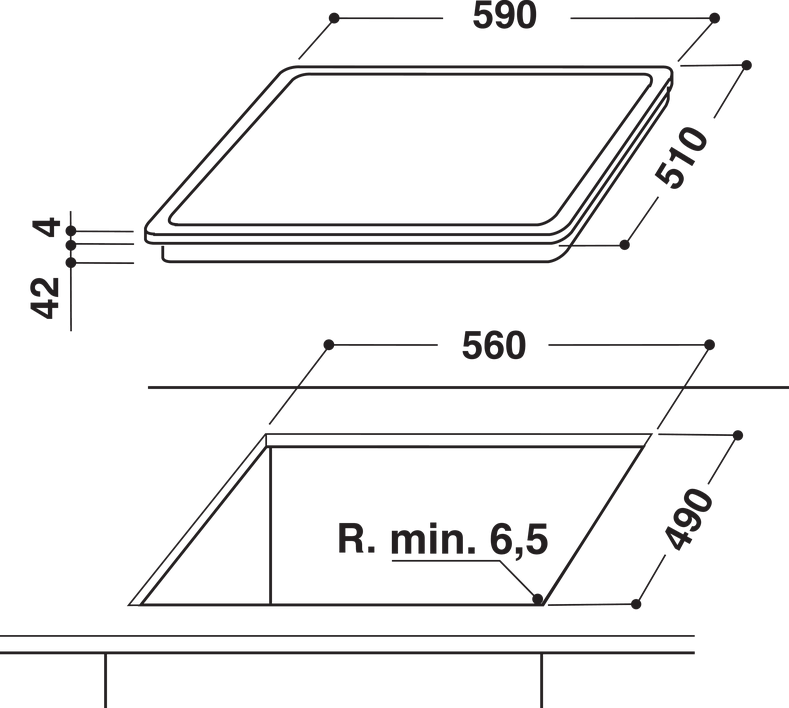 Whirlpool AKT8210LX Keraaminen taso – kuva 2