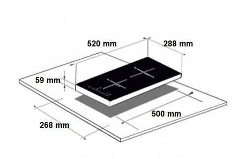Schlosser BT3525 Induktioliesitaso – kuva 1