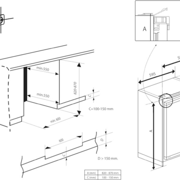 Beko BU1104N Integroitava Jääkaappi – kuva 2