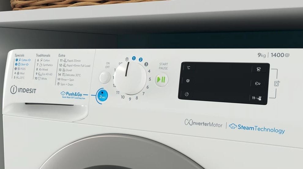 Indesit BWE91496XWSVEE Pyykinpesukone – kuva 1