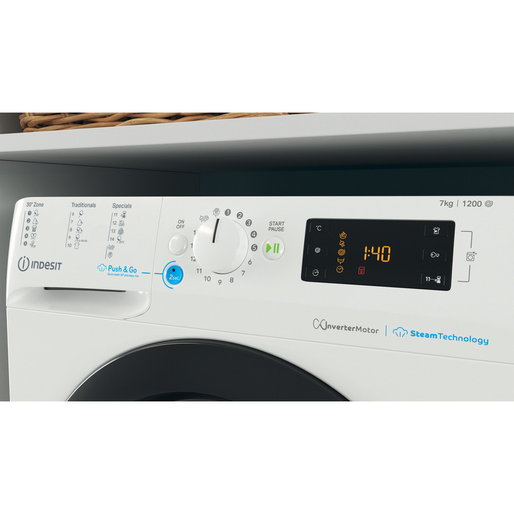 Indesit BWSE71295XWBVEU Pyykinpesukone – kuva 2