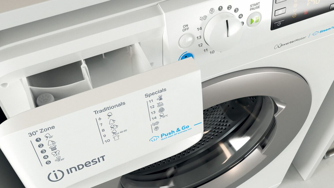 Indesit BWSE71295XWSVEU Pyykinpesukone – kuva 2