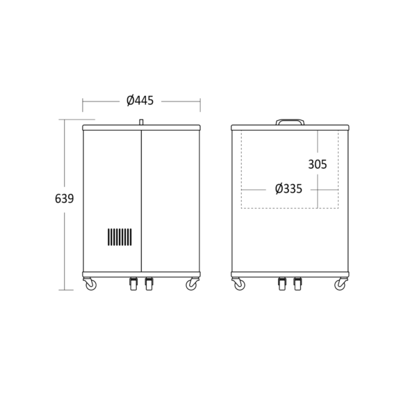 Scandomestic CC30BC Tynnyrijääkaappi – kuva 2