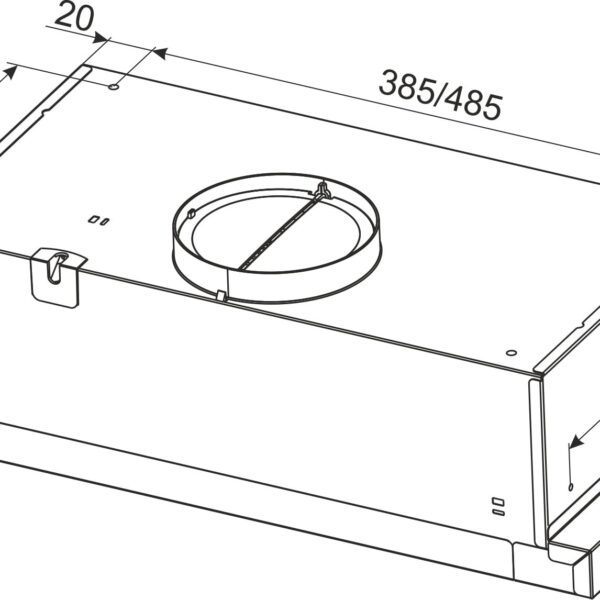 Eleyus CCN50WH Liesituuletin – kuva 3