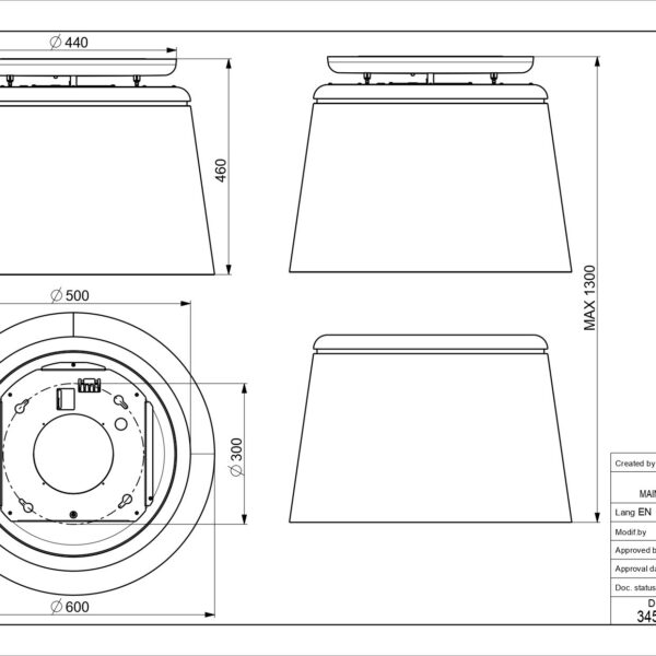 Faber CELINEPLUSW Saarekeliesituuletin – kuva 3