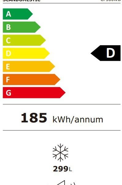 Scandomestic CF300WD Arkkupakastin – kuva 4