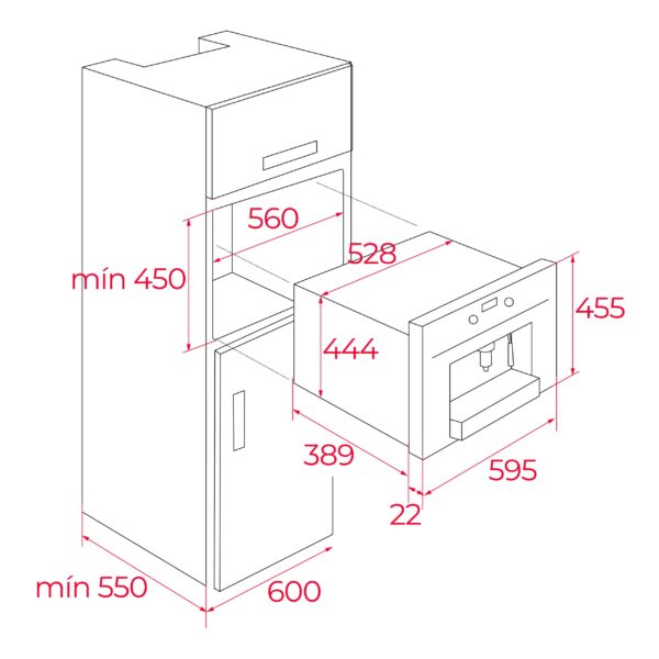 Teka CLC85G1GM Kahviautomaatti – kuva 4